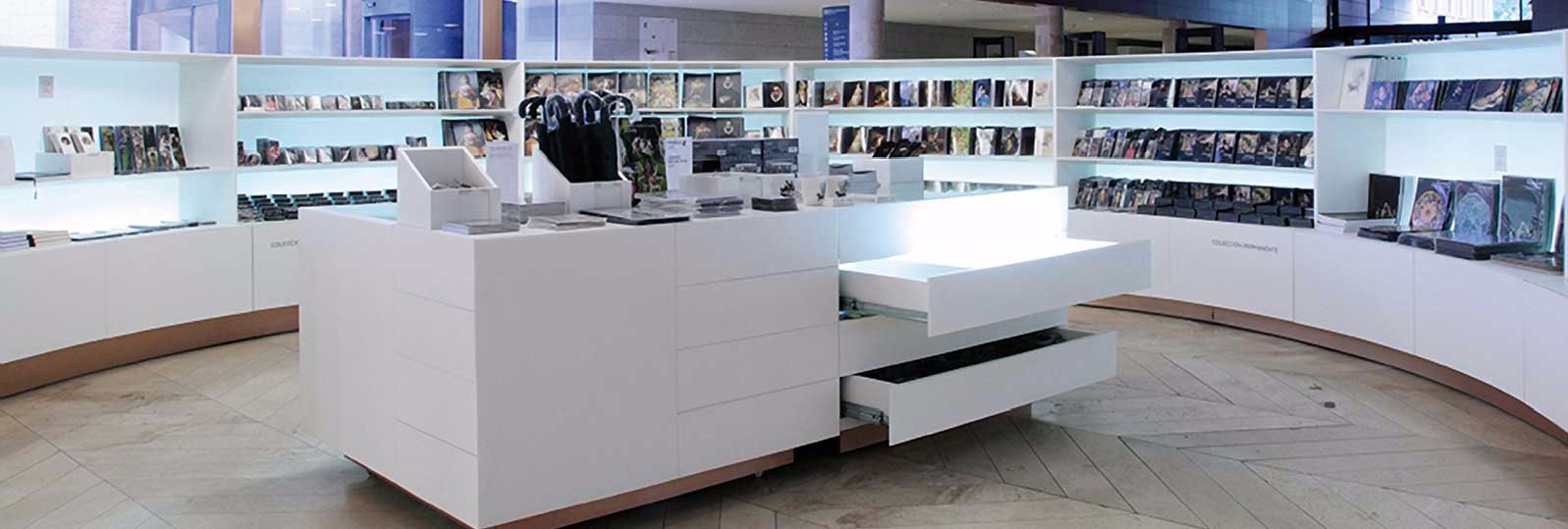 Solid surface shop fitting & retail Deeley Fabrications MK